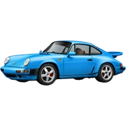 Blue Porsche  sticker