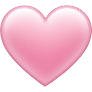 pretty pink heart sticker