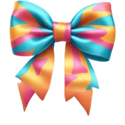 Cute bow  sticker