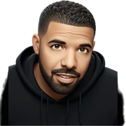 smiling male portrait with beard sticker