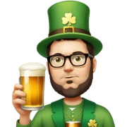 Having a Beer sticker