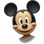 Mickey mouse sticker