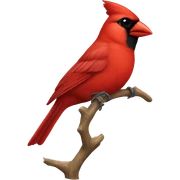 Cardinal  sticker