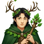 Forest Wizard sticker
