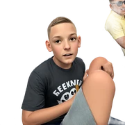 boys in sunglasses meme sticker