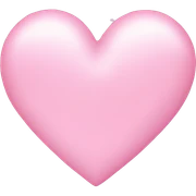 Pastel Y2K heart sticker