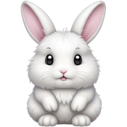 Bunny sticker