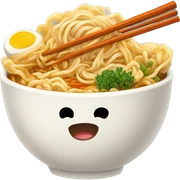 Ramen food sticker