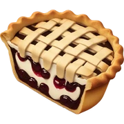 Pie sticker