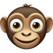 monkey sticker