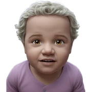 male portrait in casual shirt sticker