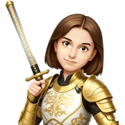 Golden Samurai sticker