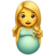 pregnant sticker