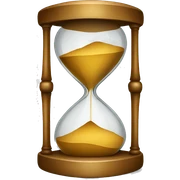 hourglass sticker