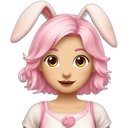 Bunny girl  sticker