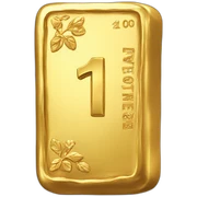 gold bar sticker