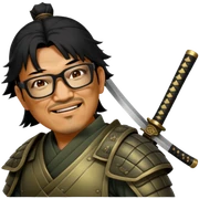 Ancient Samurai sticker