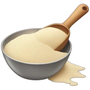 Baking flour sticker