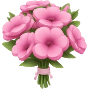 pink bouquet sticker