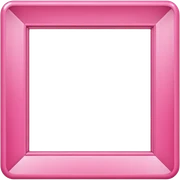 pink picture frame sticker