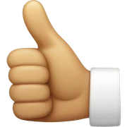 thumbs up sticker