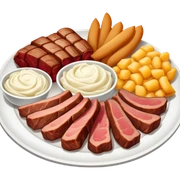 meat side dishes sticker
