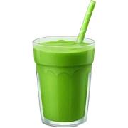 Green smoothie sticker