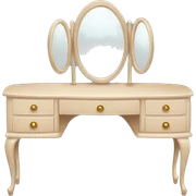  Beige Dressing table  sticker