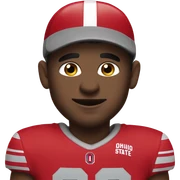 Ohio state fan sticker