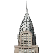 Chrysler building sticker