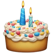 Birthday sticker