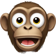 monkey sticker