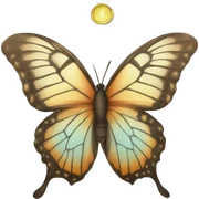 Butterfly tarot sticker