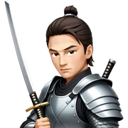 Modern Samurai sticker