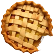 apple pie sticker