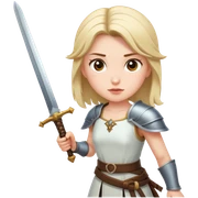 girl slaying  sticker