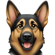 German shepherd  sticker