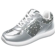 Silver sparkle sneakers sticker