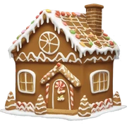 Gingerbread house sticker