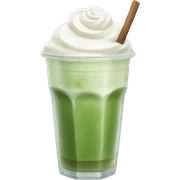 iced matcha latte sticker