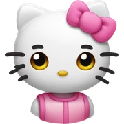 Hello kitty pink  sticker