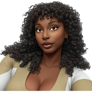dark beauty with curves sticker