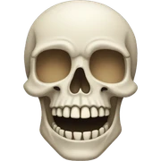 Skull sticker