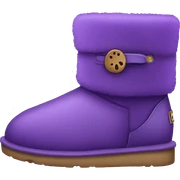 Purple Ugg sticker