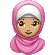 Hello kitty hijab sticker