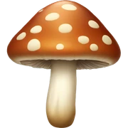 Mushroom sticker
