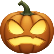 Pumpkin sticker