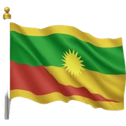 Kurdish flag sticker
