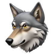 Wolf  sticker