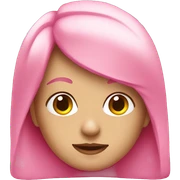 pink  sticker